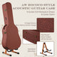 TheLAShop Backpack Guitar Case with Stand for Acoustic Guitar Image