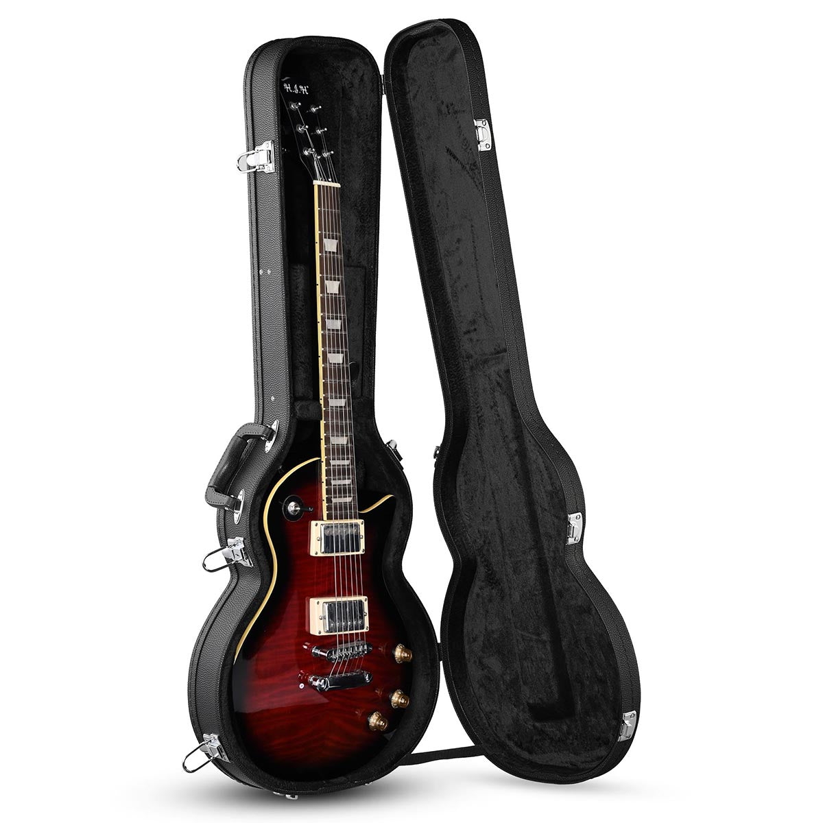 TheLAShop Electric Guitar Hardshell Case w/ Lock for LP Les Paul Style