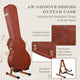 TheLAShop Backpack Electric Guitar Case with Stand for LP-Style Guitars Image