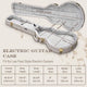 TheLAShop Backpack Electric Guitar Case with Stand for LP-Style Guitars Image