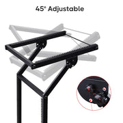 TheLAShop 12U Solid Steel Audio Mixer Rack 19" AV Cart Image