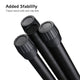 TheLAShop Mic Stand Boom Arm Mic Clip & Phone Holder Height 2'8" to 5'11" Image