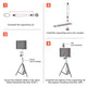 TheLAShop 2-Fold Studio Microphone Isolation Shield Vocal Filter Panel Image