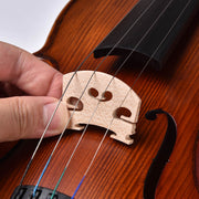 TheLAShop Violin Bridge & Strings with Ball-End (GDAE) Image