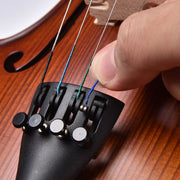 TheLAShop Violin Bridge & Strings with Ball-End (GDAE) Image