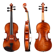 TheLAShop BV250 4/4 Full Size Maple Wood Advanced Violin & Case Image