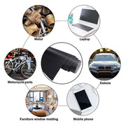 TheLAShop Carbon Fiber Wrap 3D Car Vinyl Roll Black(100ft, 50ft Options) Image