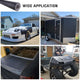 TheLAShop Carbon Fiber Wrap 3D Car Vinyl Roll Black(100ft, 50ft Options) Image