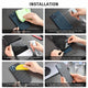 TheLAShop Carbon Fiber Wrap 100ft x 5ft 4D Vinyl Car Wrap Roll Black Image