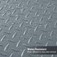 TheLAShop 4x9ft Garage Flooring Mat Diamond Rolls Vinyl Flooring Gray Image