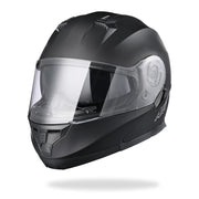 TheLAShop Modular Helmet RUN-M3 Flip Up DOT Matte Black, S(55-56cm) Image