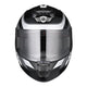 TheLAShop Motorcycle Helmet RUN-F3 Full Face Helmet DOT Black Gray, M(57-58cm) Image