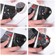 TheLAShop Motorcycle Helmet RUN-F3 Full Face Helmet DOT Black Gray Image