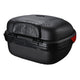 TheLAShop Motorcycle Trunk Scooter Top Case Quick Release Black Image
