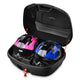 TheLAShop Motorcycle Trunk Scooter Top Case Quick Release Black Image