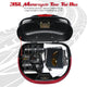 TheLAShop Motorcycle Trunk with Backrest Scooter Top Case Gloss Black Image