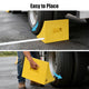 TheLAShop 50 in. Tire Wheel Chock (Pair), 99.2 Tons Load Capacity Image