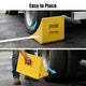 TheLAShop 58 in. Tire Wheel Chock, 198.4 Tons Load Capacity Image