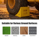 TheLAShop 58 in. Tire Wheel Chock, 198.4 Tons Load Capacity Image