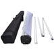 TheLAShop 33" x 79" Retractable Roll Up Banner Stand with LED Light Image