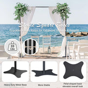 TheLAShop 10'x10' Heavy Duty Telescopic Backdrop Banner Stand Support Image