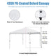 TheLAShop 10x10 Pop Up Canopy Art Fair Booth w Rolling Bag, Optional Sidewalls Image