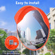 TheLAShop 24" Wide Angle Security Convex Road PC Mirror Driveway Safety Image