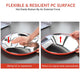 TheLAShop 24" Wide Angle Security Convex Road PC Mirror Driveway Safety Image