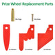 TheLAShop (20)Pegs & (3)Pointers Replacement for Prize Wheels Image