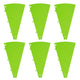 TheLAShop Custom Modular Prize Wheel Pieces - Plate, Center, Pegs Options, Green Plates 6ct/pk Image