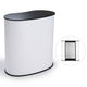 TheLAShop 32"x16"x37" Portable Trade Show Podium Counter Demo Table Black Image
