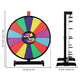 TheLAShop 18in Tabletop Dry Erase Prize Wheel Image
