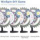 TheLAShop Gears Prize Wheel Spinner Tabletop, 24" Image
