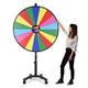 TheLAShop 48" Prize Wheel with Heavy Duty Rolling Stand Image