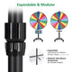 TheLAShop 48" Prize Wheel with Heavy Duty Rolling Stand Image