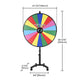 TheLAShop 48" Prize Wheel with Heavy Duty Rolling Stand Image
