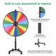 TheLAShop 48" Prize Wheel with Heavy Duty Rolling Stand Image