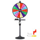 TheLAShop 24" Trade Show Prize Wheel with 8x9.5 Acrylic Tray Image
