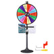 TheLAShop 24" Trade Show Prize Wheel with 8.5x11 Acrylic Flyer Holder Image