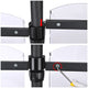 TheLAShop 24" Trade Show Prize Wheel with 8.5x11 Acrylic Flyer Holder Image