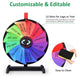 TheLAShop 18in Tabletop Dry Erase Prize Wheel Image