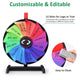 TheLAShop 18" Tabletop Dry Erase Prize Wheel