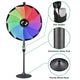 TheLAShop 36" Prize Wheel 2in1 Tabletop or Floor Stand 12-Slot Image