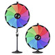 TheLAShop 36" Prize Wheel 2in1 Tabletop or Floor Stand 12-Slot Image