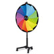 TheLAShop 48" Prize Wheel with Heavy Duty Rolling Stand, Breeze Image