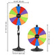 TheLAShop 24" Spin Wheel with Stand & Custom Slots for Events Image