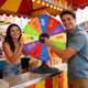 TheLAShop 24" Spin Wheel with Stand & Custom Slots for Events Image