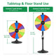TheLAShop 24" Spin Wheel with Stand & Custom Slots for Events Image
