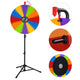 TheLAShop 24" Dry Erase Prize Wheel Height Adjustable, 12 Custom Slots Image