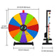 TheLAShop 24" Dry Erase Prize Wheel with 12 Customizable Segments Image
